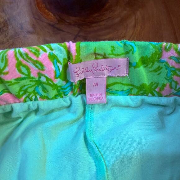 Lilly Pultizer Womens Skort M Skirt Shorts Floral Cotton Madison Chimply Chic J7 - Picture 3 of 6